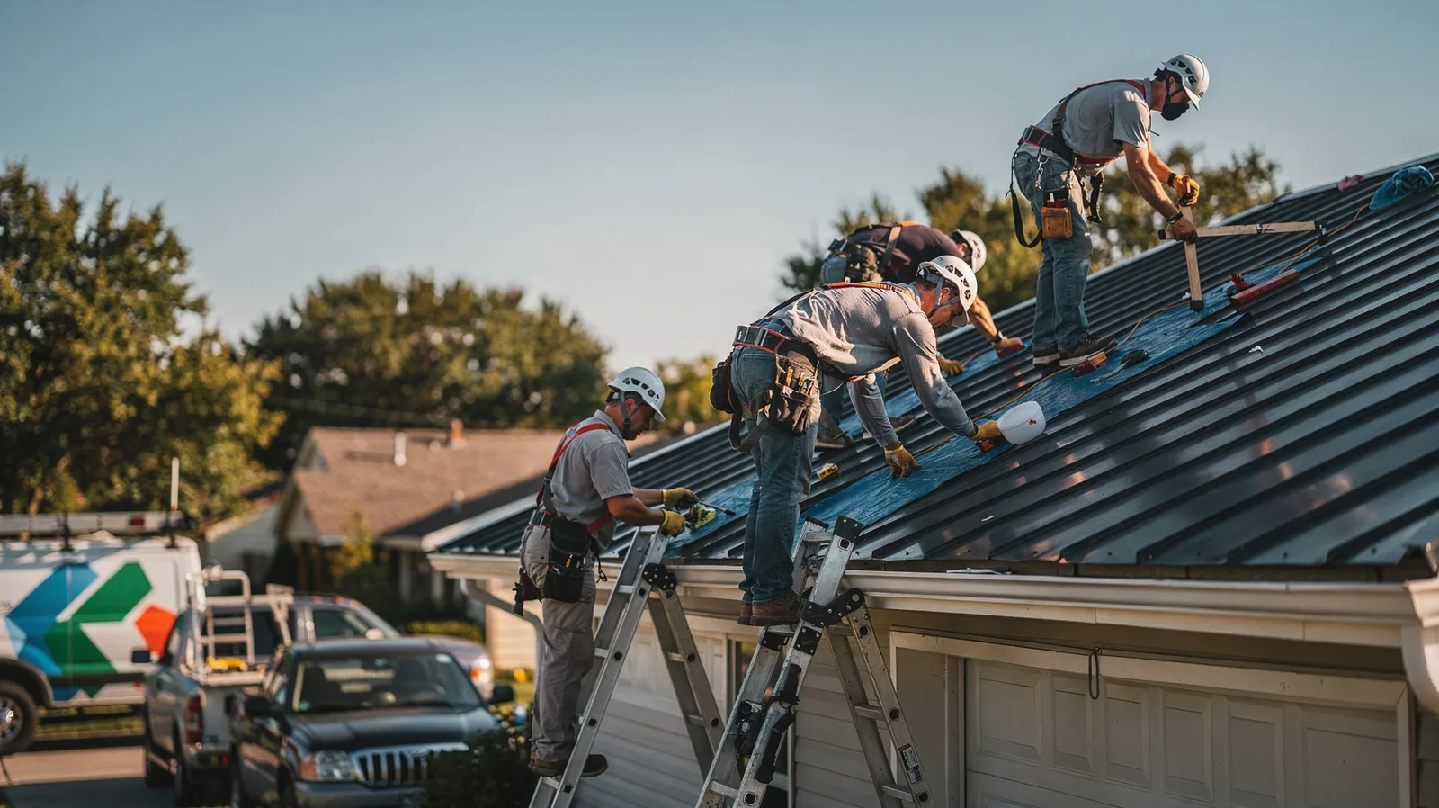 Metal Roof Installation in Russell, IL near me